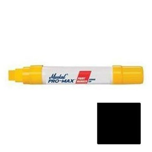 Markal Paint Marker, Medium Tip, Black Color Family, Paint 90903