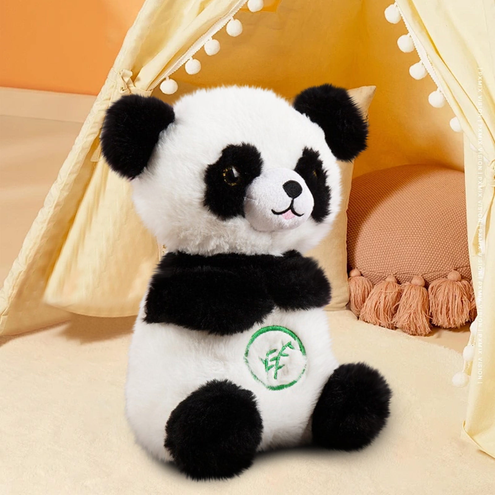 Soothing Sleep Bear - Cute Breathing Sound & Light Music Doll for Kids, Soft Plush Comfort Toy with Calming Sounds & Rhythmic Breathing, Portable Sleep Aid Companion, 1 Pack