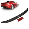 thumbnail image 4 of Aile Arrière Automatique, Réglable 3pcs Arrière Spoiler de Coffre Kit Résistant à l'Usure pour le Style de la Fibre de Carbone Berline, Noir Mat, 4 of 8
