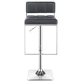 thumbnail image 5 of Alameda Adjustable Bar Stool Chrome and Grey, 5 of 11