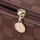 thumbnail image 2 of Bolso de maquillaje para mujer, bolso de maquillaje a cuadros de PU, para cosméticos, brochas de maquillaje, 2 of 7