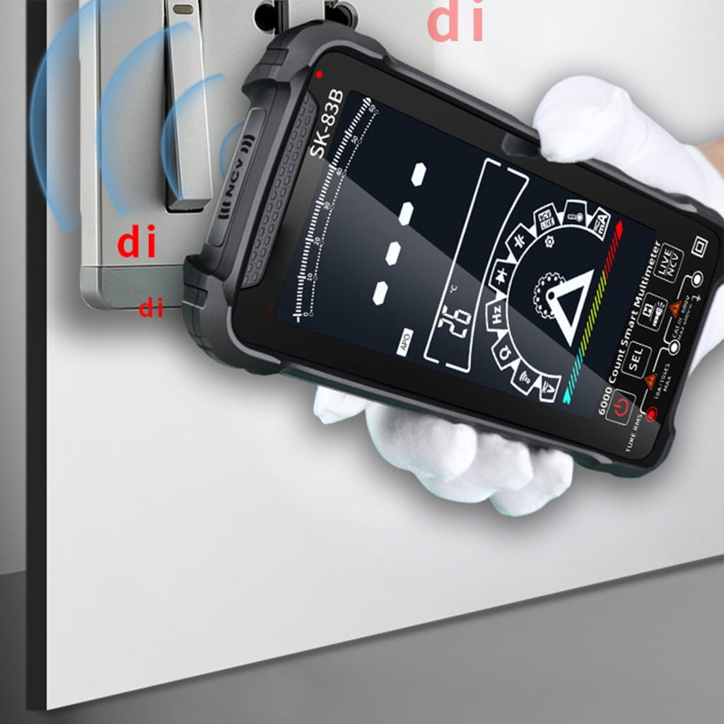 Intelligent Digital Multimeter Touchscreens High Precisions Digital Multimeter for Home