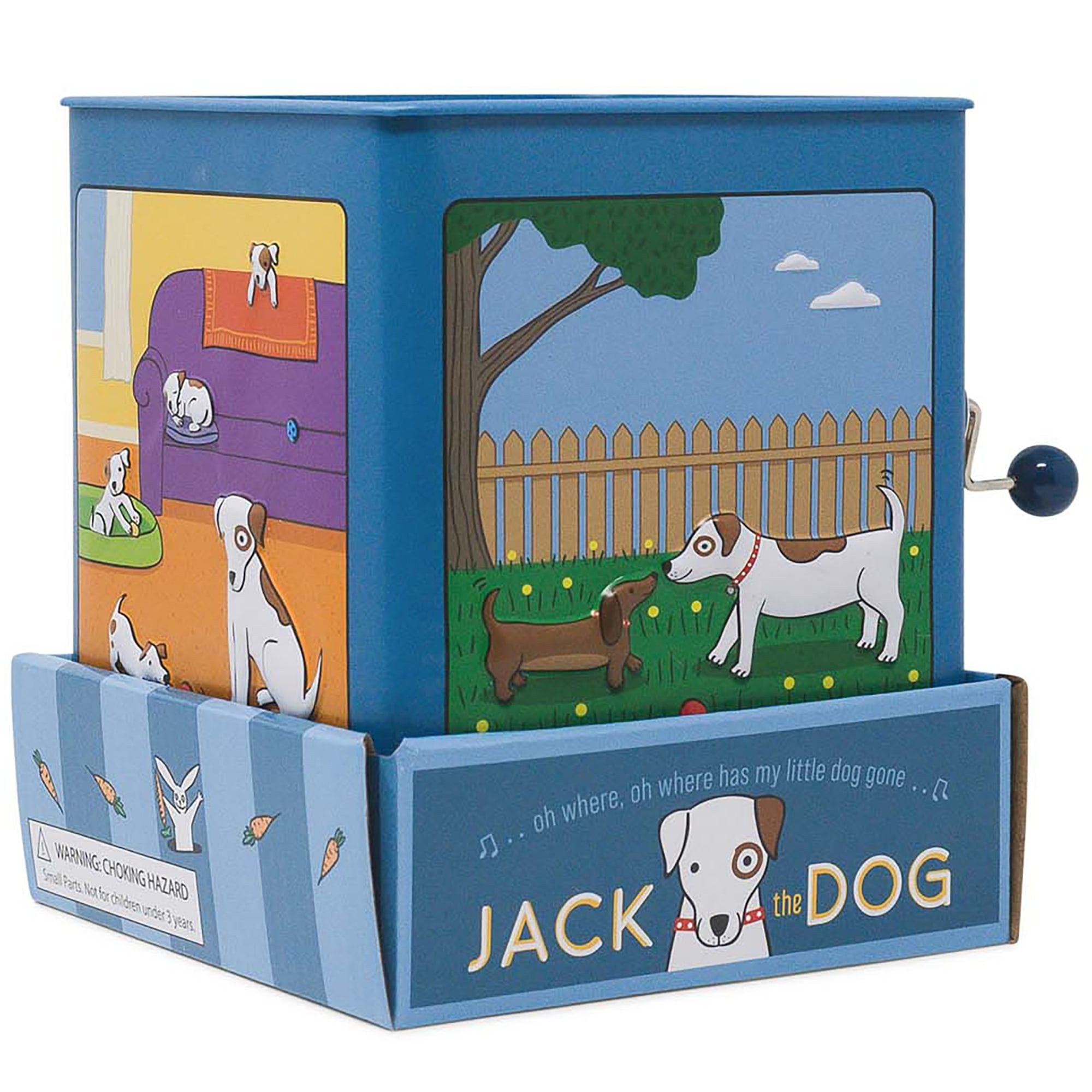 Jack Rabbit Creations Jack The Dog Jack in The Box Toy