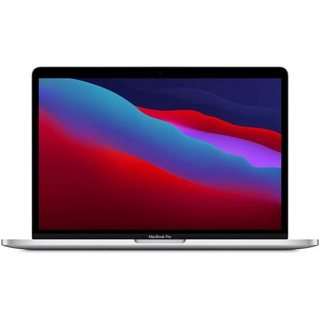 Restored New Apple MacBook Pro with Apple M1 Chip (13-inch, 8GB RAM, 256GB SSD Storage – Silver) (Refurbished)