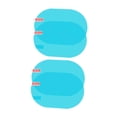 thumbnail image 3 of 4 láminas protectoras transparentes para espejos retrovisores de coche, resistentes intemperie, para camiones y coches., 3 of 8