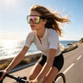 thumbnail image 4 of Sunglasses for Big Wide Heads Men Women,TR90 Ultralight Side Shields UV400 Protective Sun Glasses W8703, 4 of 7