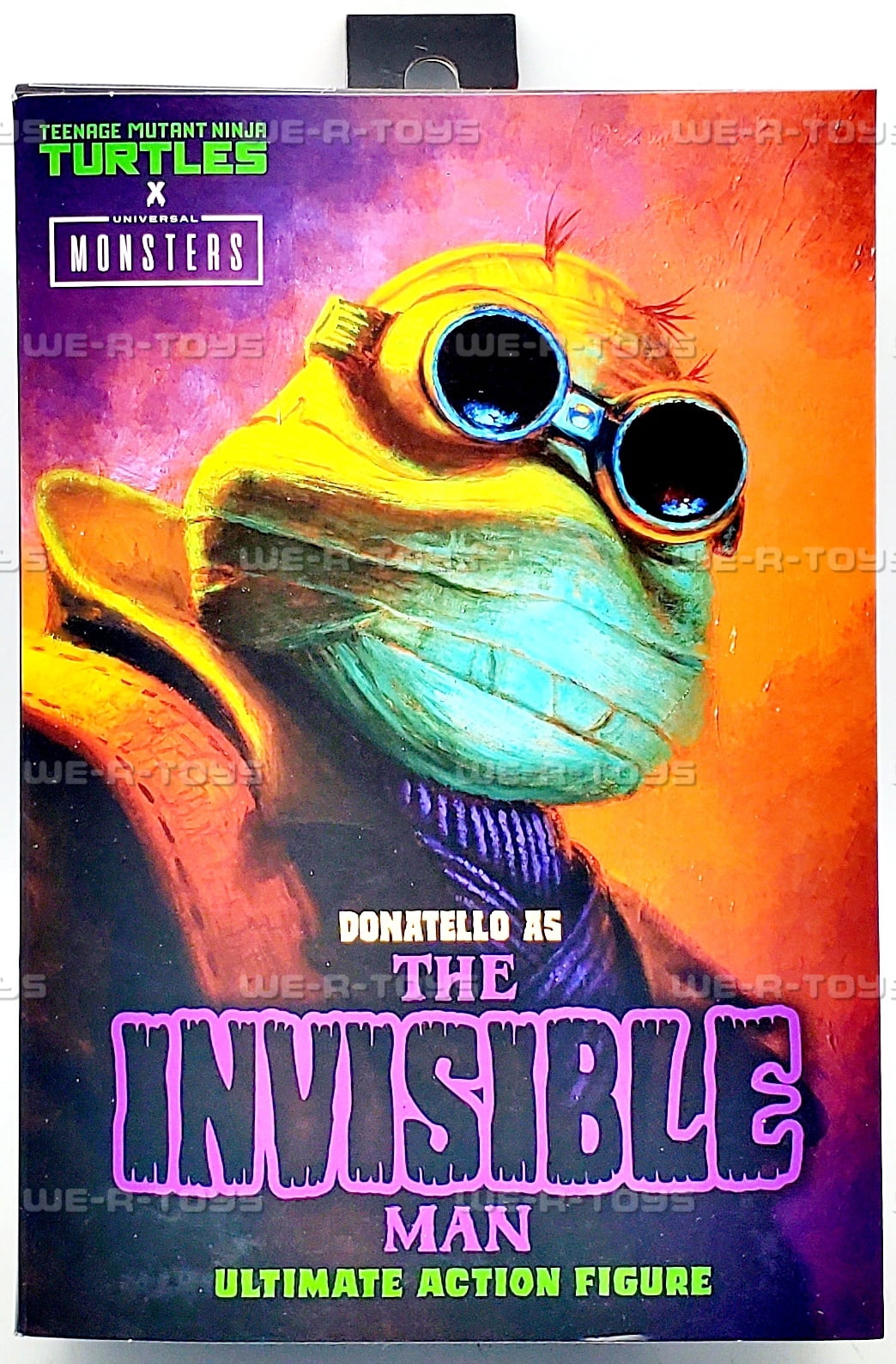 Universal Monsters/Teenage Mutant Ninja Turtle- 7” Scale Action Figure - Donatello as The Invisible Man