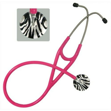 UltraScopes Adult Stethoscope with Zebra Print Design
