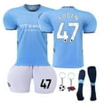 thumbnail image 1 of 2025/26 Manchester Home #47 Foden Soccer Jersey Kits, 1 of 3