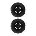 thumbnail image 2 of Neumáticos de goma para coche RC, 2 neumáticos de goma de 2.165 in, neumáticos de coche RC, neumáticos de coche RC con agujero, cubo de rueda, funcionalidad inteligente, 2 of 8