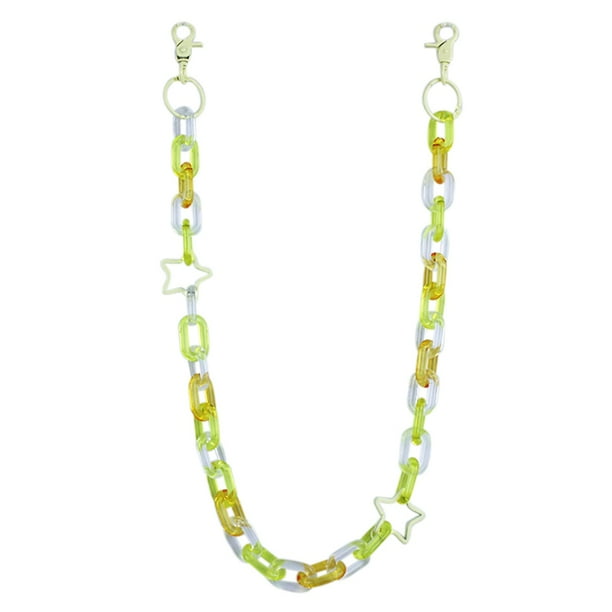 Pants Chain Plastic Fashion Star Jeans Chain Wallet Chain for Kids
