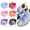 Multicolor 01, variant on 6 Pairs 1 Inch Wide Gingham Plaid Ribbon Shoelaces, Cute Satin Replacement Laces for Women