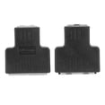 thumbnail image 4 of Ethernet Cable Adapter, RJ45 Female Interface LAN Connector Cable Extender Split Cable Extender Splitter, 2PCs For TV PC Set-top Boxes Black, 4 of 8