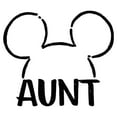 thumbnail image 2 of Women's Mickey & Friends Aunt Line Ears Graphic T-Shirt, 2 of 4