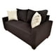 thumbnail image 5 of Love Seat Salvanto Lilo Lino Café, Moderno, 2 Plazas, 5 of 5