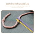 thumbnail image 6 of 1000Pcs Yarn Craft Plastic Needles Safety Needle Sweater Knitting Supplies (Random Color), 6 of 6