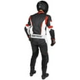 thumbnail image 4 of Cortech Apex RR 1-Pc Mens Leather Motorcycle Suit Red/White/Black XXL, 4 of 4