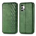 thumbnail image 3 of Étui pour Samsung Galaxy A32 5G à Rabat Portefeuille à Rabat Magnétique Protecteur - Vert, 3 of 5