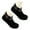Black, variant on Eoperou Winter Short Socks Thick Cozy Wear Short Tube Non-slip Foot Cover Keep Warm Soft Women Men Coral Fleece Socks for Indoor Outdoor