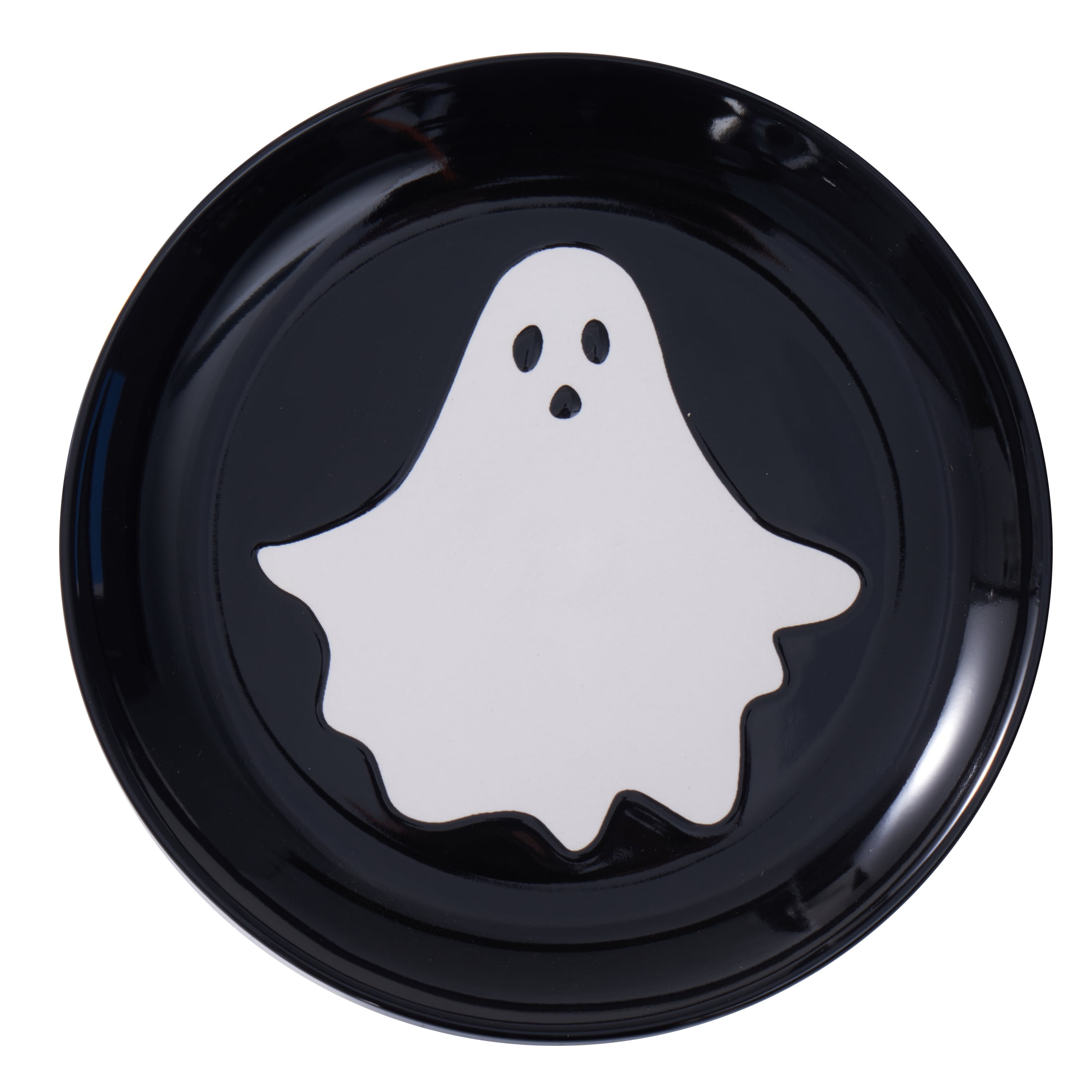 Way to Celebrate Halloween 4pk Ceramic Ghost Appetizer Plates