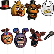 Five Nights at Freddy's Photo Booth Props, 8pc
