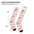 thumbnail image 2 of Compression Socks For Women And Men - Cute Dog Puppy Doughnut Compression Socks Circulation For Workout, 2 of 2