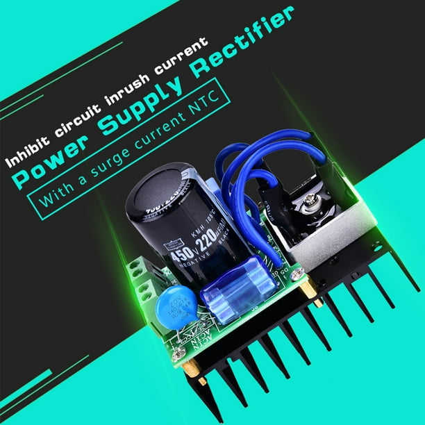 1 módulo rectificador de protección múltiple universal de 0-220 V CA a 0-311 V CC