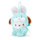 thumbnail image 3 of Hello Kitty Cinnamoroll Pochacco diamante conejo muñeco de peluche colgante Sanrio Kawaii juguete de peluche llavero bolsa accesorios regalo, 3 of 4