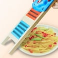 thumbnail image 4 of Vegetable Cutter Rustproof Non-slip Stainless Steel Ergonomic Design Fruit Vegetable Slicer for Kitchen, 4 of 10