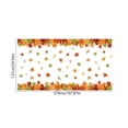 thumbnail image 3 of Fall Pumpkin Tablecloth 108 x 60 Inch Rectangle,Yellow,Maple Leaves & Pumpkin Pattern, Spillproof Wrinkle Resistant Table Cover for Harvest Thanksgiving Autumn Holiday Dining Decor, 3 of 6