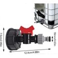 thumbnail image 2 of IBC Adapter for IBC S60X6 garden water tank with tap and connection, 2 of 5