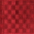 thumbnail image 1 of Ahgly Company Indoor Square Abstract Red Modern Area Rugs, 5' Square, 1 of 4