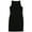 Black, variant on AMERICAN LIVING Womens Black Beaded Sleeveless Jewel Neck Knee Length Sheath Dress 6