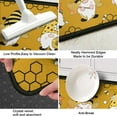 thumbnail image 3 of Bee Kitchen Rugs and Mats Set of 2, Non-Slip Washable Kitchen Mats, Home Decor Kitchen Floor Rugs for Kitchen Front Sink, Laundry Room, Flooring, Home, Dining Room, 17x30+17x47 inches, 3 of 6