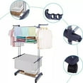 thumbnail image 2 of Laundry Hamper Sorter,Laundry Storage Organizer with Wheels Movable Rolling Laundry Baskets, 2 of 9