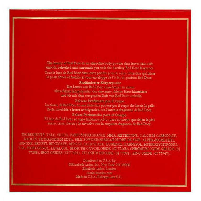Red door perfume ingredients sale
