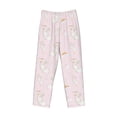 thumbnail image 4 of Goofa Rainboe And Rabbit Printed Soft Pajama Pants for Men, Wide Leg Comfy Casual Lounge Yoga Pants-XX-Large, 4 of 9