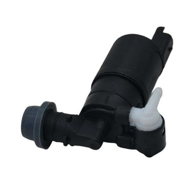 Almencla Front & Rear Twin Outlet Windshield Washer Motor for 2007-2015