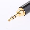thumbnail image 3 of enchufe para auriculares Conector De Conductor Estéreo De 3 Polos De 2,5 Mm De Repuesto Negro negro Magideal enchufe para auriculares, 3 of 6