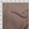thumbnail image 2 of oneOone Georgette Viscose Brown Fabric Stripe Geometric Sewing Craft Projects Fabric Prints By Yard 42 Inch Wide, 2 of 4