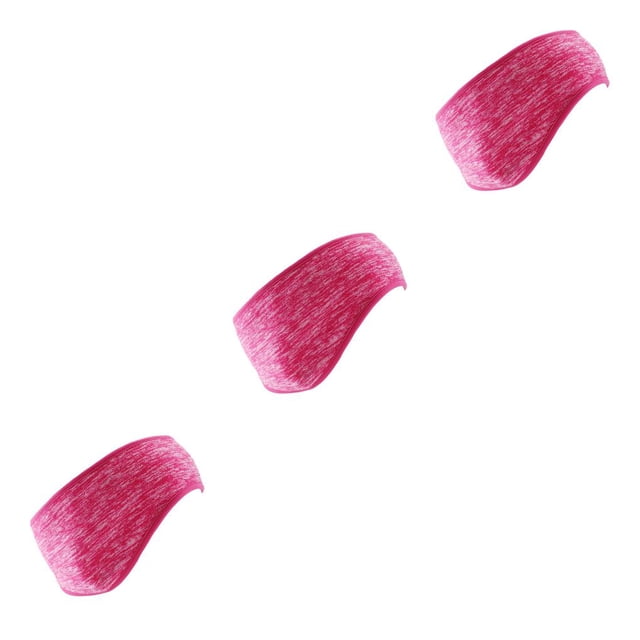 Eigraketly Diadema deportiva Orejeras antiniebla Cubierta facial para montar al aire libre Fucsia Type1 NO1