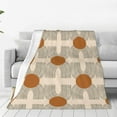 thumbnail image 3 of Yibo Cute Boho Stly Blanket Flannel Soft and Comfortable Anti-static Bed Sofa Blanket, 3 of 9