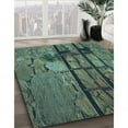 thumbnail image 2 of Ahgly Company Indoor Round Patterned Mint Green Area Rugs, 6' Round, 2 of 6
