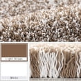 thumbnail image 4 of Alfombra de baño Yimobra, antideslizante, lavable, 60 x 43 cm, microfibra, color marrón claro, 4 of 8