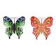 thumbnail image 1 of 2 unids metal hierro mariposas pared arte decoración casera jardín patio adorno de pared, 1 of 5