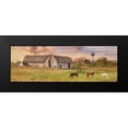 thumbnail image 2 of Deiter, Lori 18x9 Black Modern Framed Museum Art Print Titled - Clayton Barnyard, 2 of 5