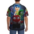 thumbnail image 3 of Saiise inside out 2 Mens Front Pocket Hawaiian Shirts Casual Floral Shirts Short Sleeve Button Down Beach Tropical Shirts, 3 of 6