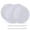 10, variant on 3 Pack AP-12031, 5 Inch White Metal Ceiling Blank-Up Cover, Used to Cover 3-1/2 Inch Round/Octagon Box Openings In Ceilings or Walls, Mounting Screws Included, Holes Are Spaced 2.75 Inches