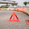 thumbnail image 4 of FONDOTIN 4Set Reflective Traffic Triangle Plastic Road Safety for Vehicles Users and Drivers, 4 of 5