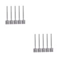 thumbnail image 1 of Eigraketly Agujas de inflado de 5 uds., Alfileres de boquilla de bomba de aire de baloncesto de fútbol, ​​agujas de aire de acero inoxidable plata 5 piezas 2piezas Eigraketly CBP432848, 1 of 6